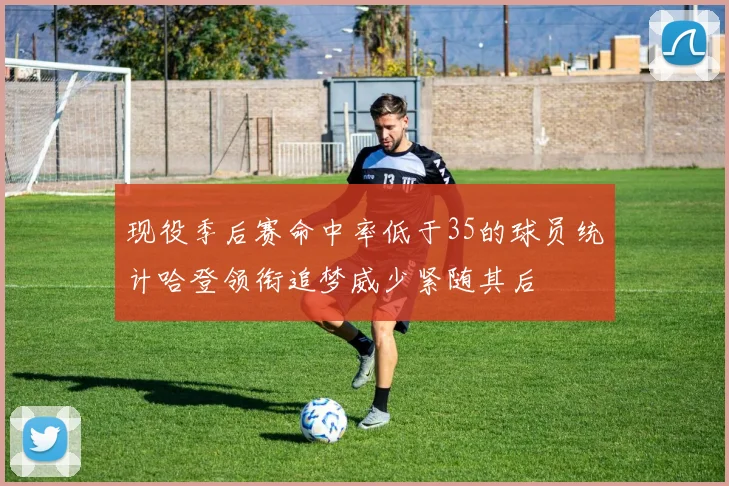 现役季后赛命中率低于35的球员统计哈登领衔追梦威少紧随其后